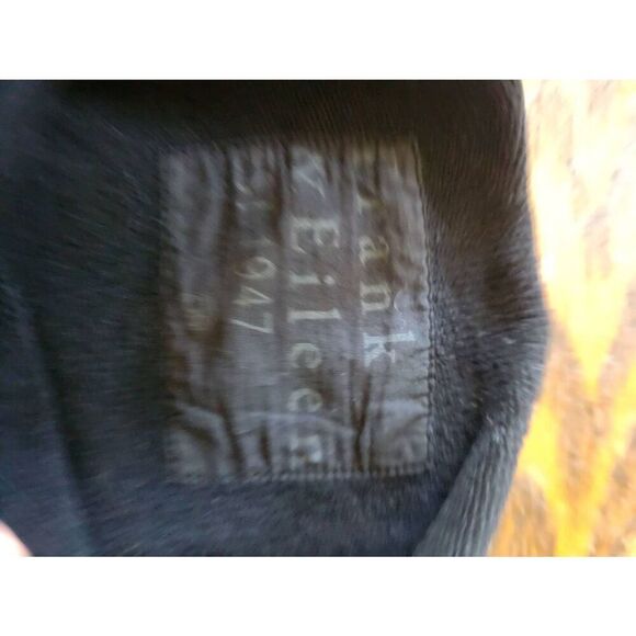 FRANK AND EILEEN - AUDREY FUNNEL NECK CAPELET in black One size - Picture 3 of 6